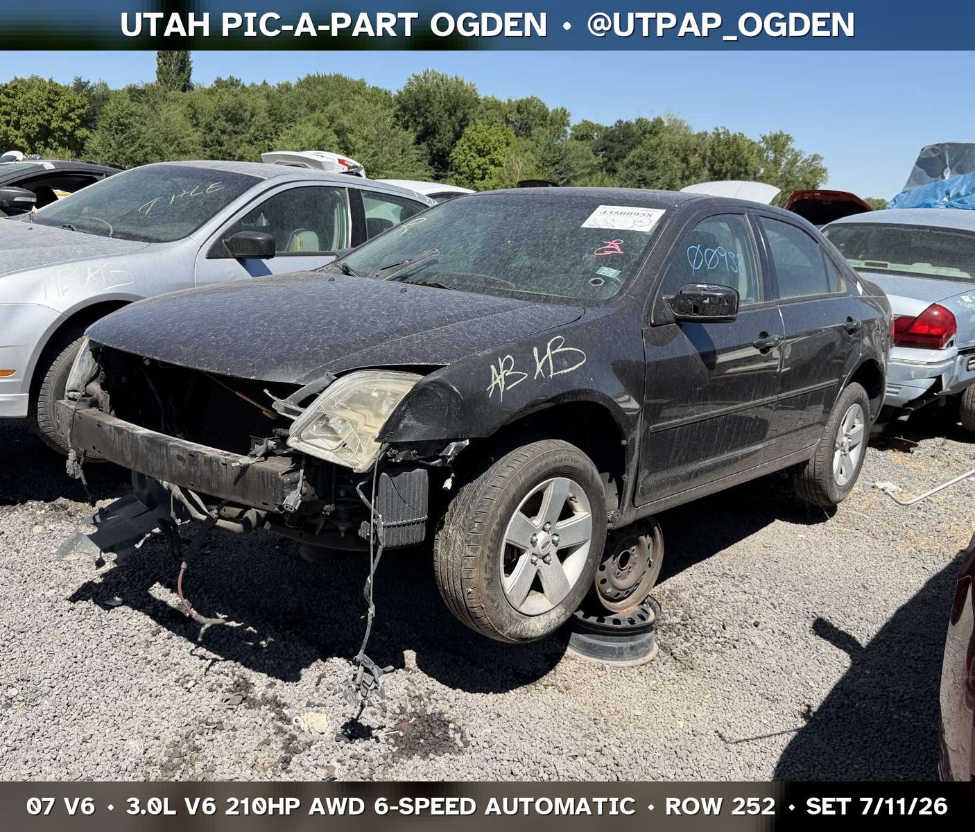 2007 Ford V6 Parts - UTPAP Ogden