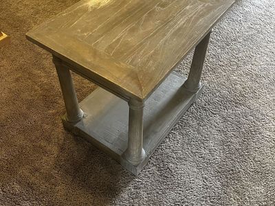 Solid hardwood end table or night stand