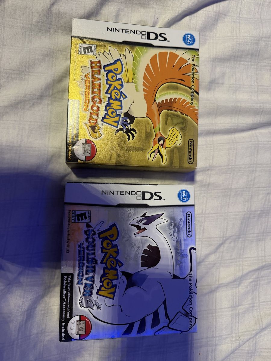 Pokémon Heart Gold and Soul Silver (Complete)