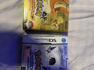 Pokémon Heart Gold and Soul Silver (Complete)