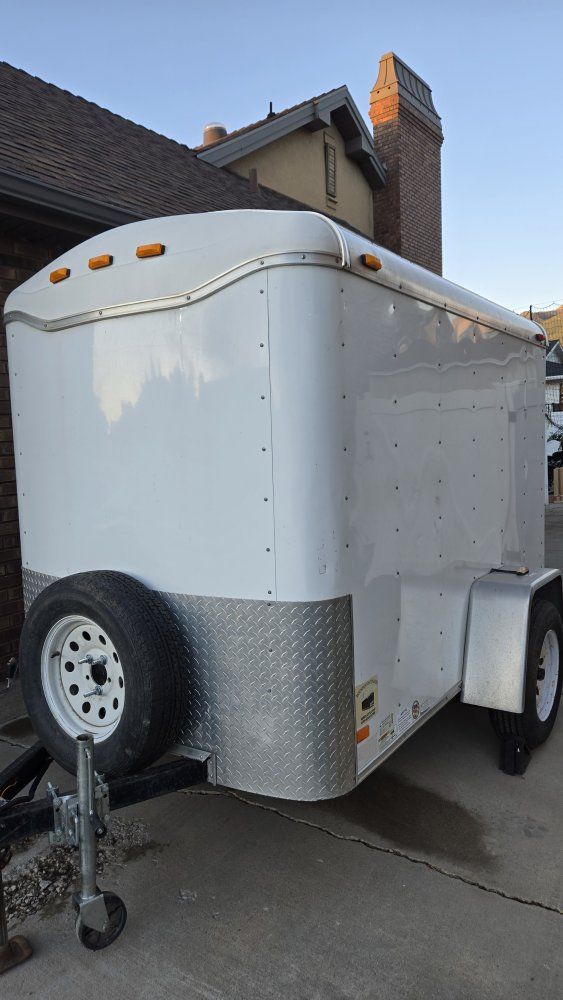 5x8 Haulmark Passport Enclosed Box Cargo Trailer