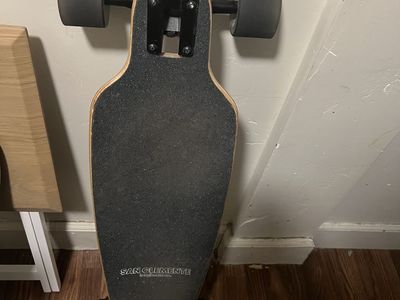 San Clemente Longboard with Trucks and Wheels
