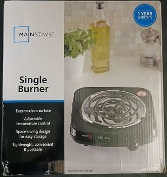 Mainstays Single Coil Electric Burner