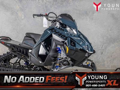 2026 Polaris® Patriot Boost RMK Khaos 165 Gloss Black / Blue Dusk