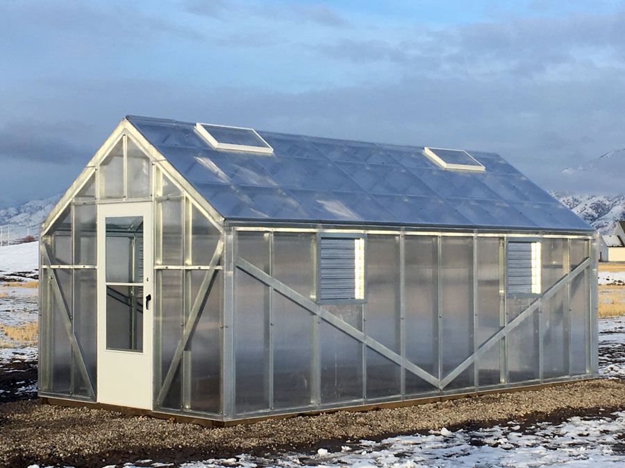 Heavy-Duty 10'x20' Greenhouse by Studmeister Steel