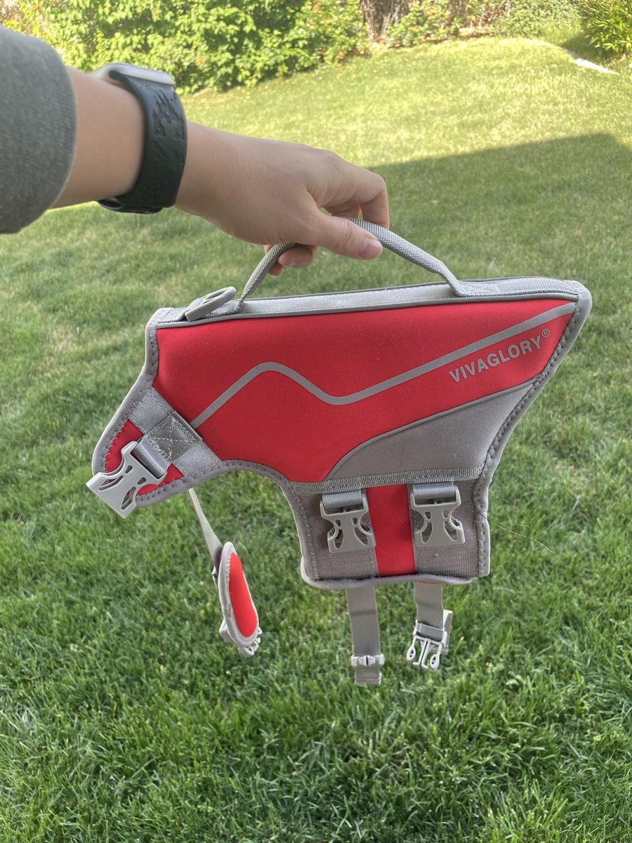 Dog Life Jacket - Small (Red)
