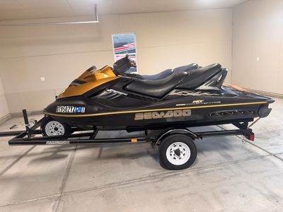 2005 & 2006 3 person Seadoo Wave runners & Trailer