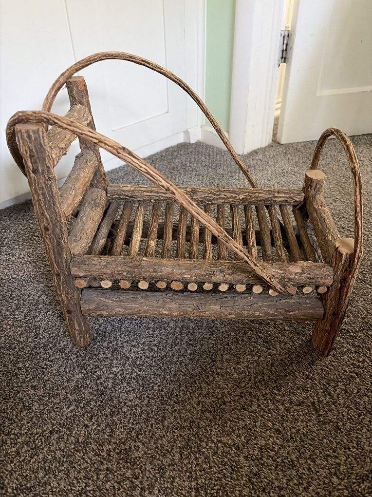 Antique Baby Doll bed