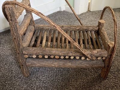 Antique Baby Doll bed