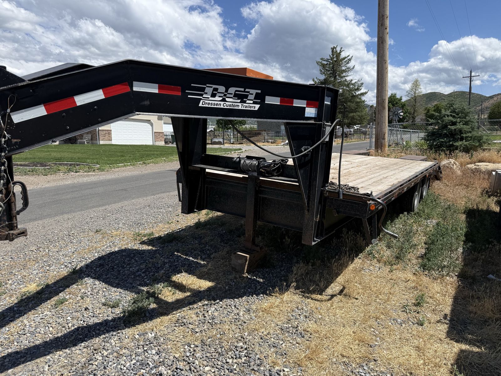 20ft Gooseneck Trailer