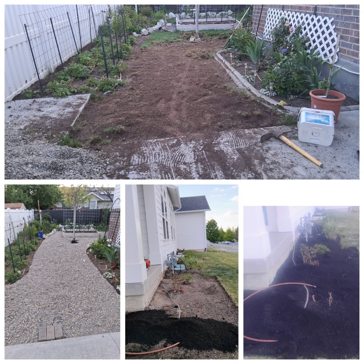 Garden Clean-Up Landscaping | Retaining Walls | Sod | Turf | Grading | Patios | Fencing