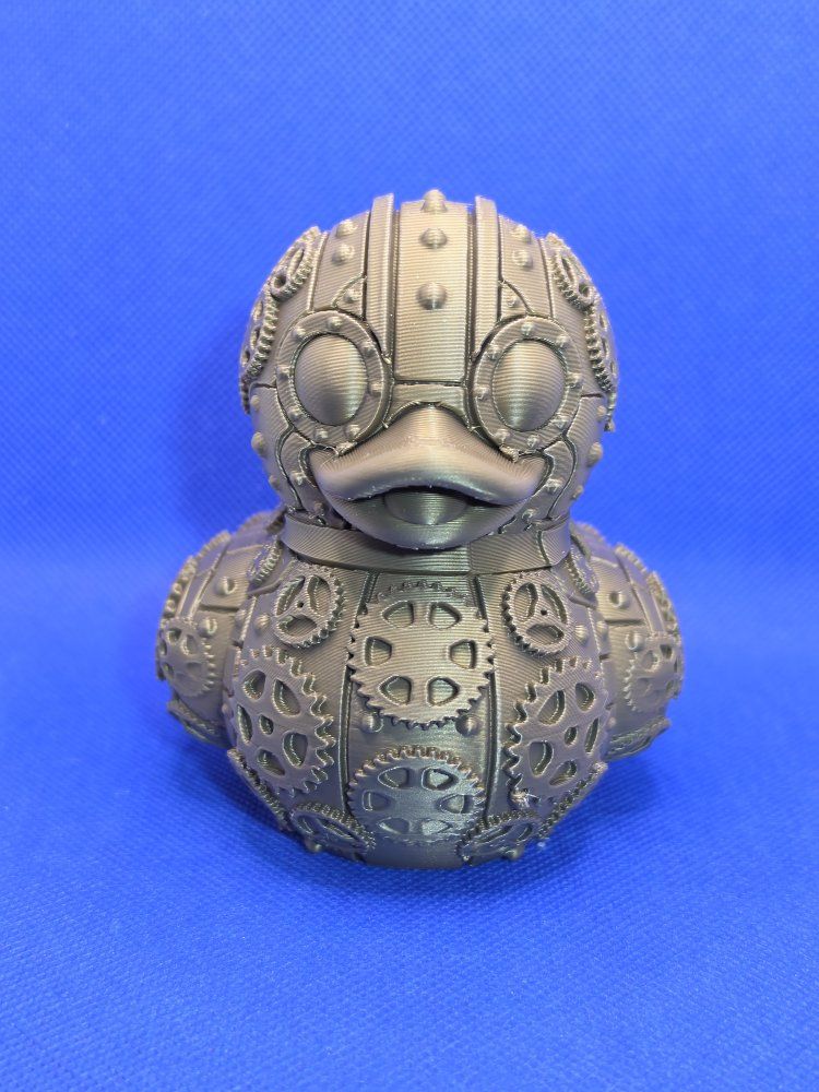 Steampunk Duck 3d Printed PLA