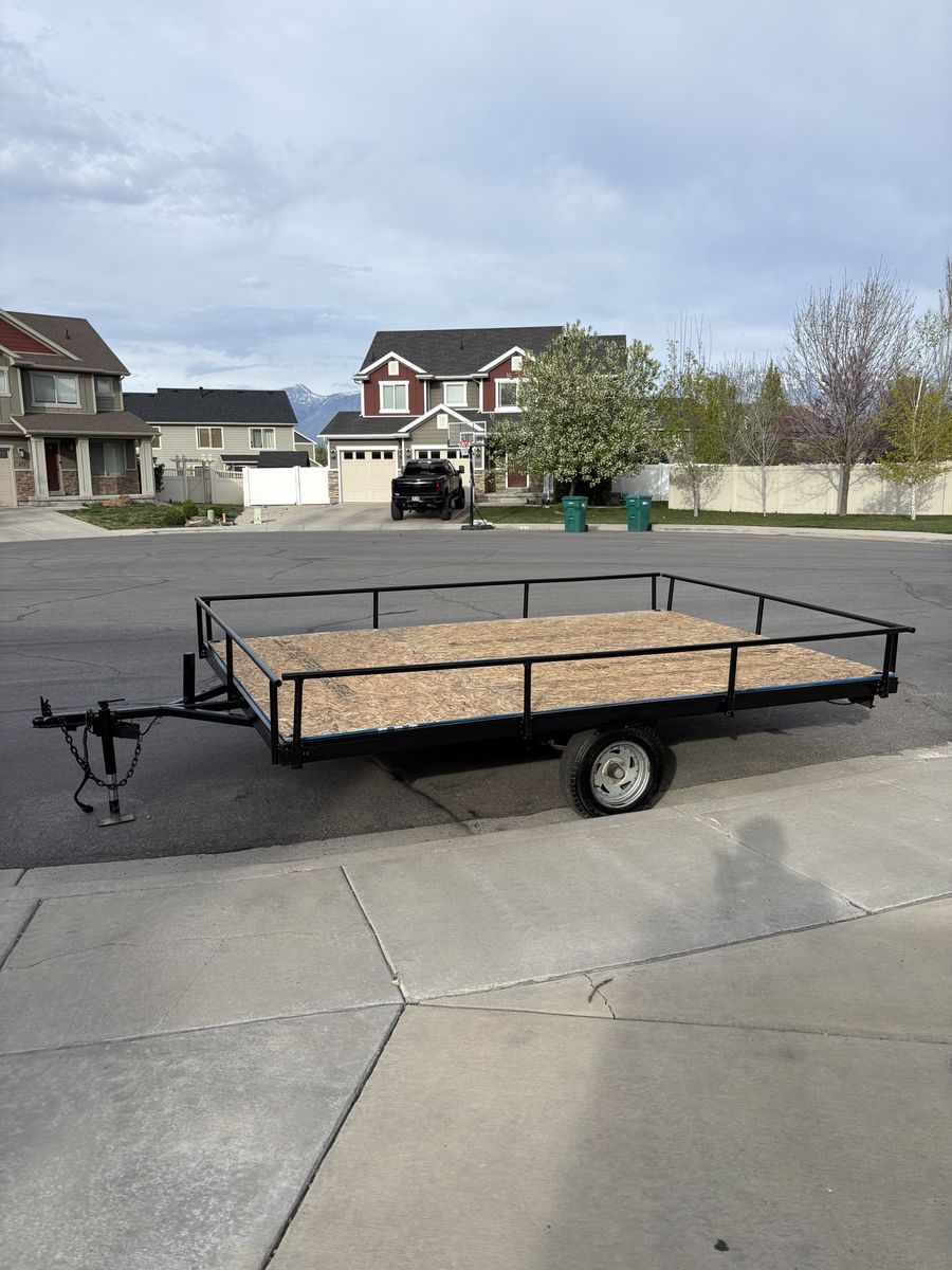 12x8 utility trailer