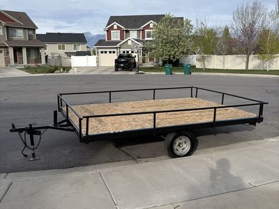 12x8 utility trailer