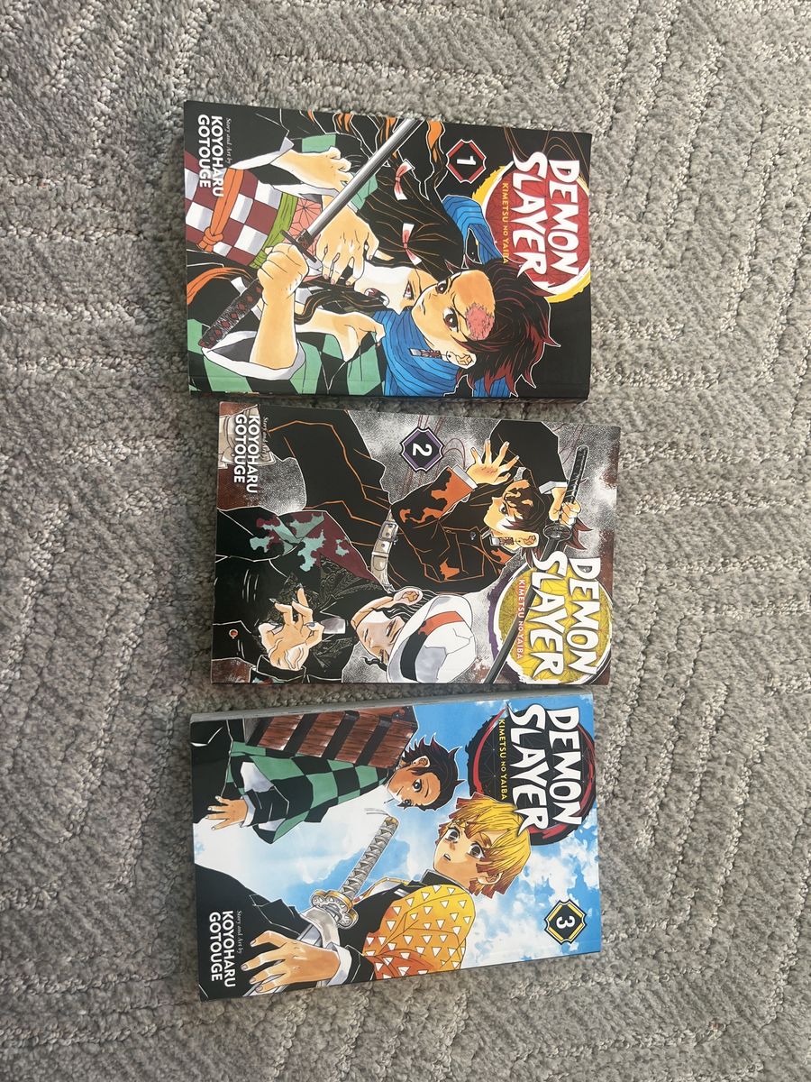 Demon Slayer Vol 1-3