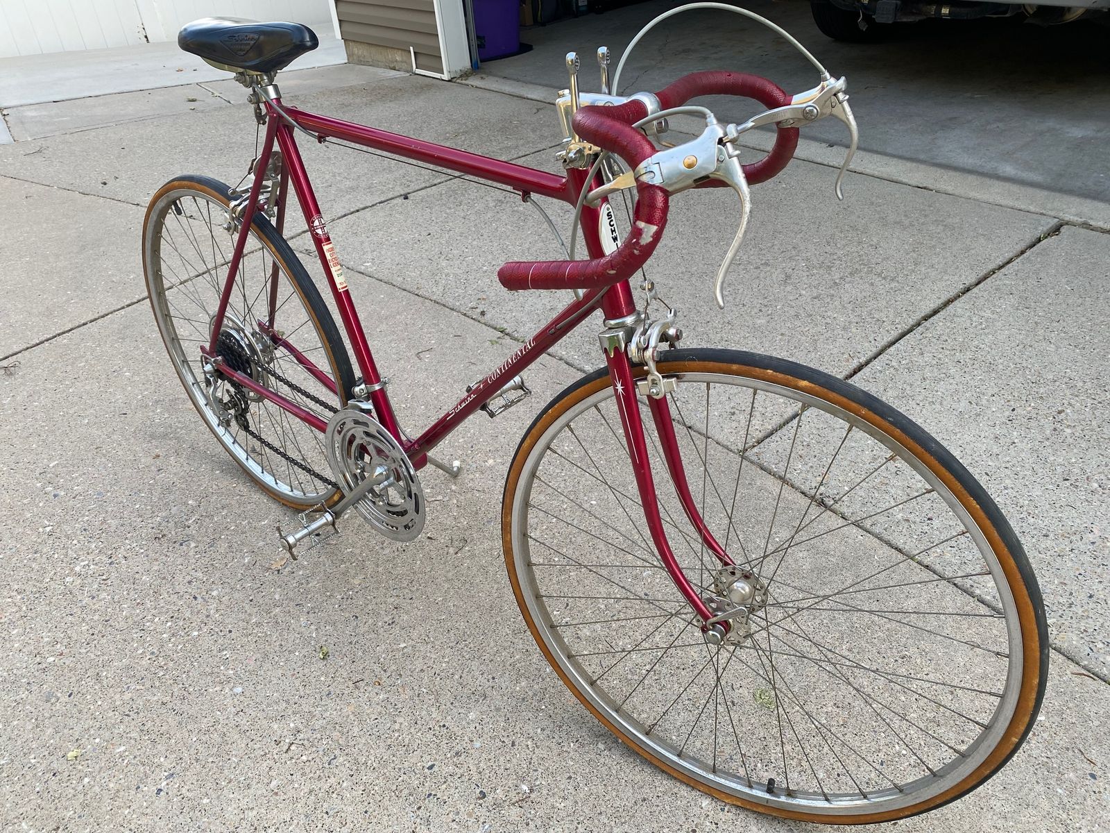 Vintage Schwinn Continental 10-Speed Bike