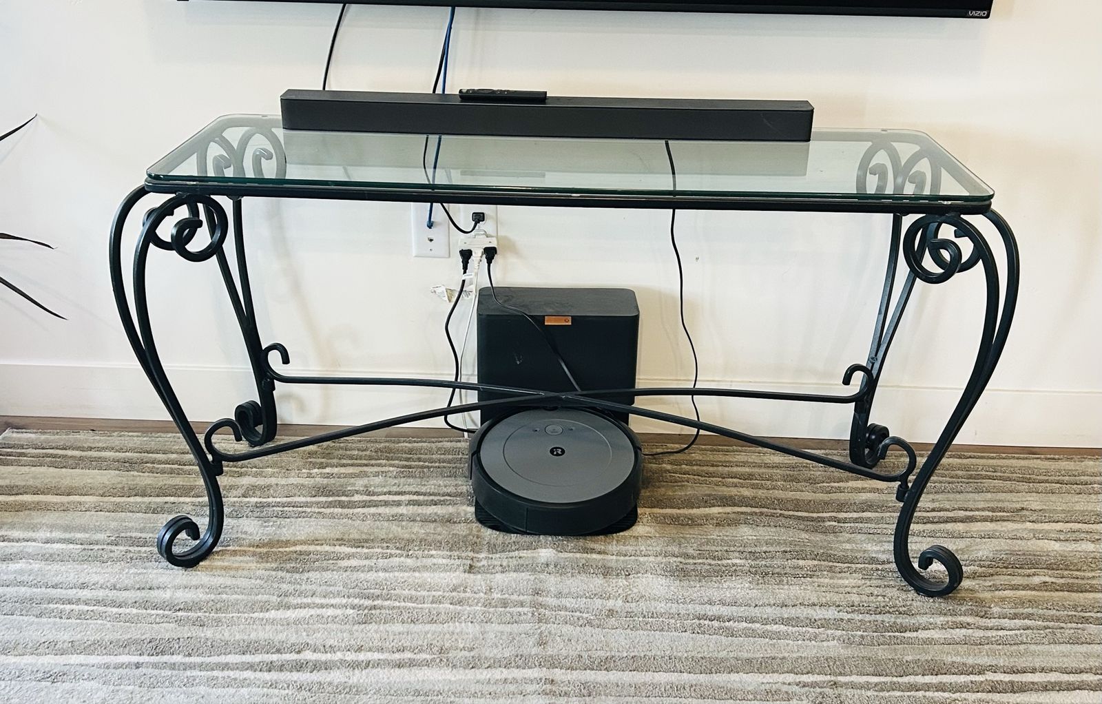 Pottery Barn entry way / TV table, coffee table and end table