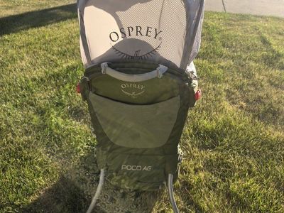 Osprey Poco AG Child Carrier W/Sun Canopy