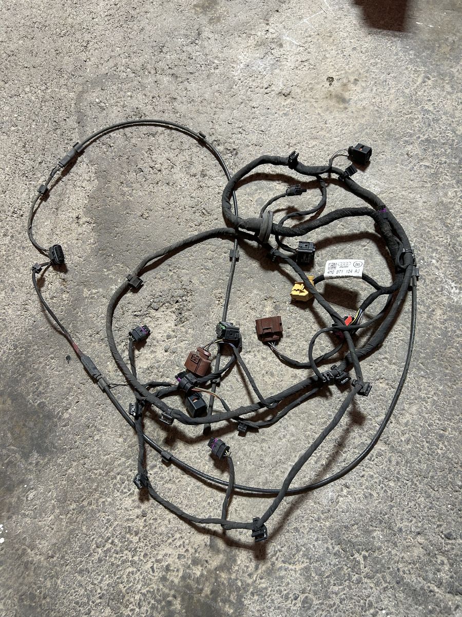 16-19 Audi Q7 Rear Bumper Wiring Harness