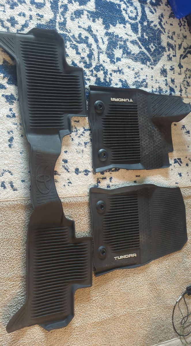 2022 - 2026 Toyota Tundra DBL Cab Floor Mats