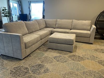 LoveSac Corner Sectional In Sky Grey
