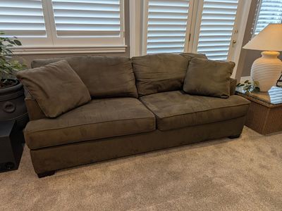 Comfortable 7 Foot Microfiber Couch