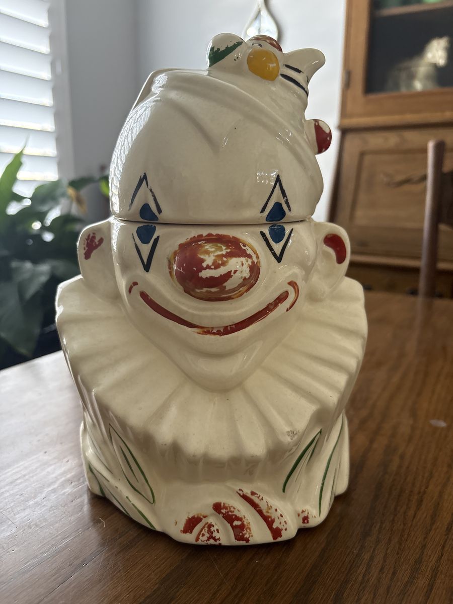 Vintage McCoyClown Cookie Jar