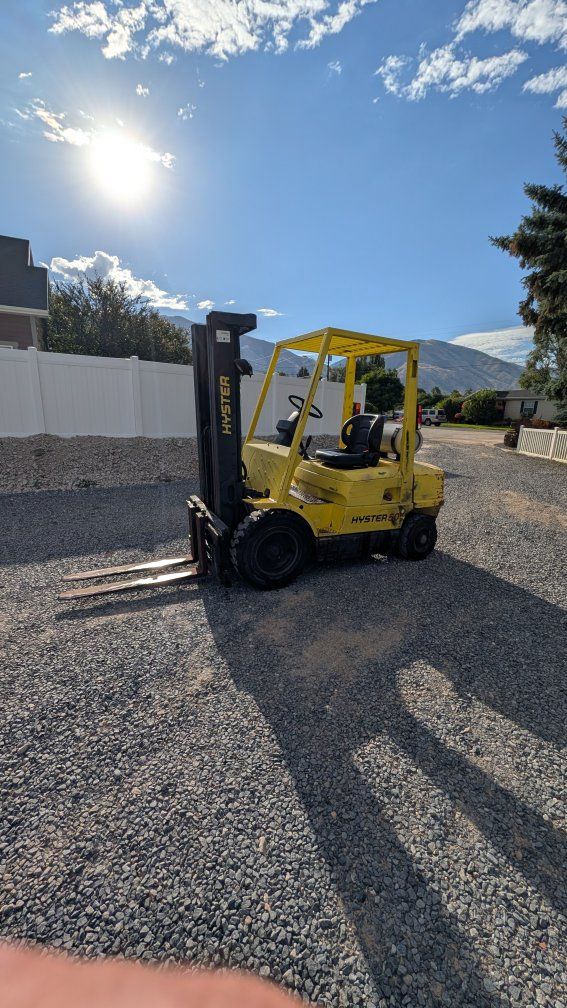 Hyster 50 Forklift - Propane Powered Industrial Lift Truck