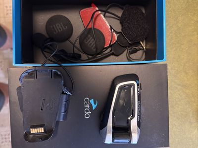 Cardo Packtalk Bold Motorcycle Helmet Headset with JBL Speakers