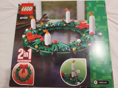 New Sealed Lego Christmas Wreath 2 in 1