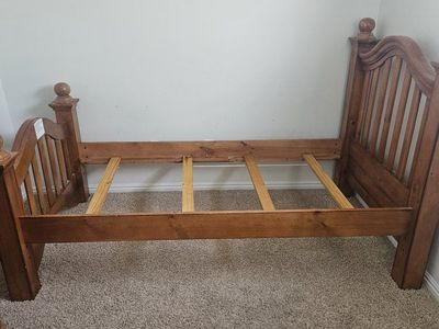 Two twin beds can be a bunk bed
