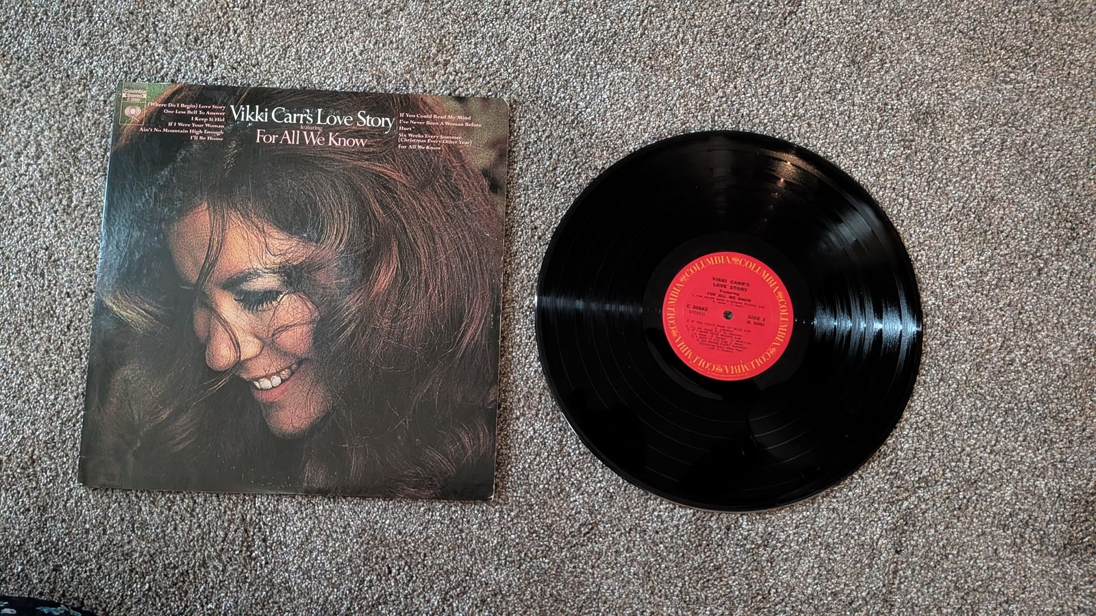 Vikki Carrs Love Story Record