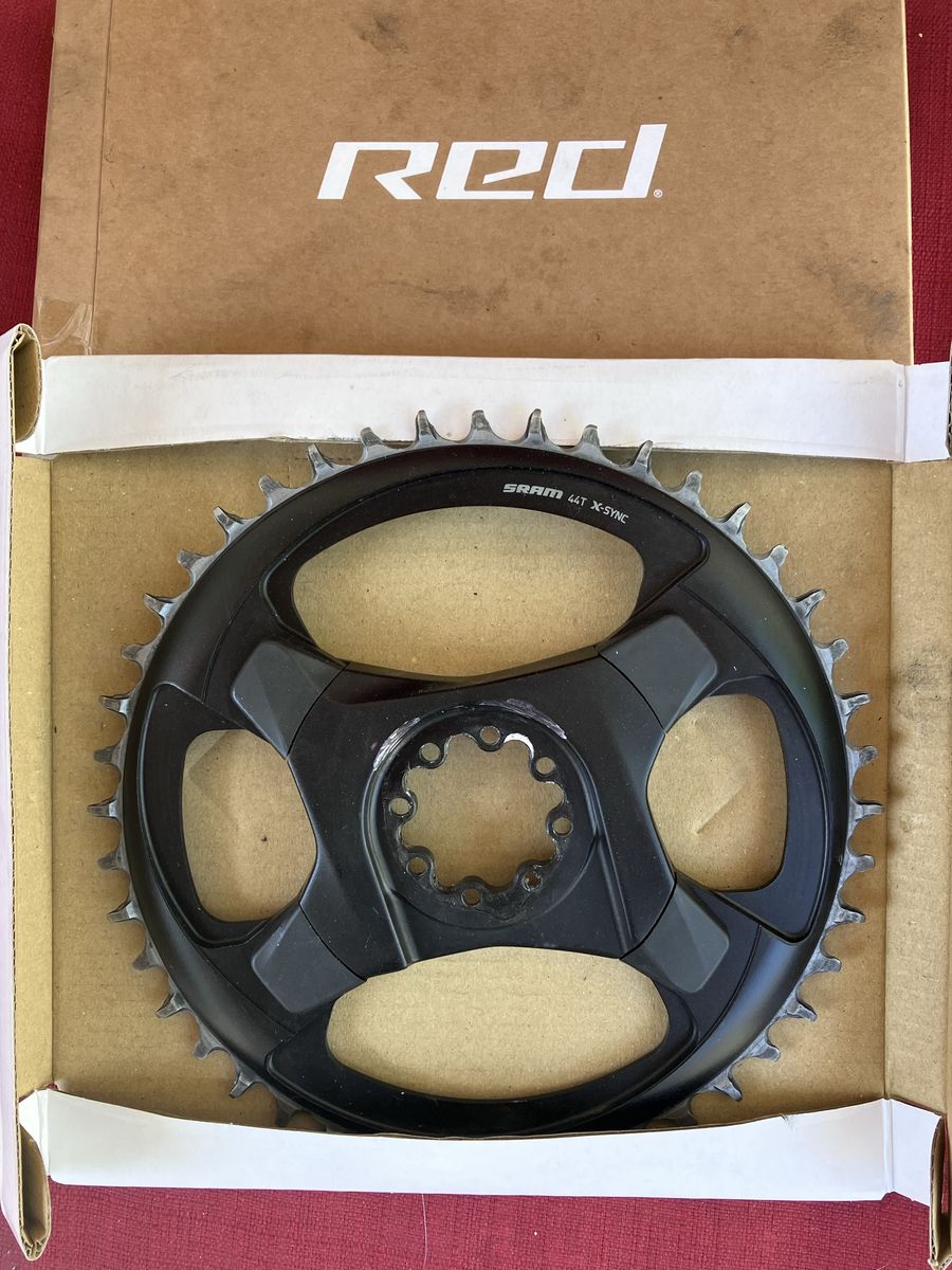 SRAM red 44t spider and chainring