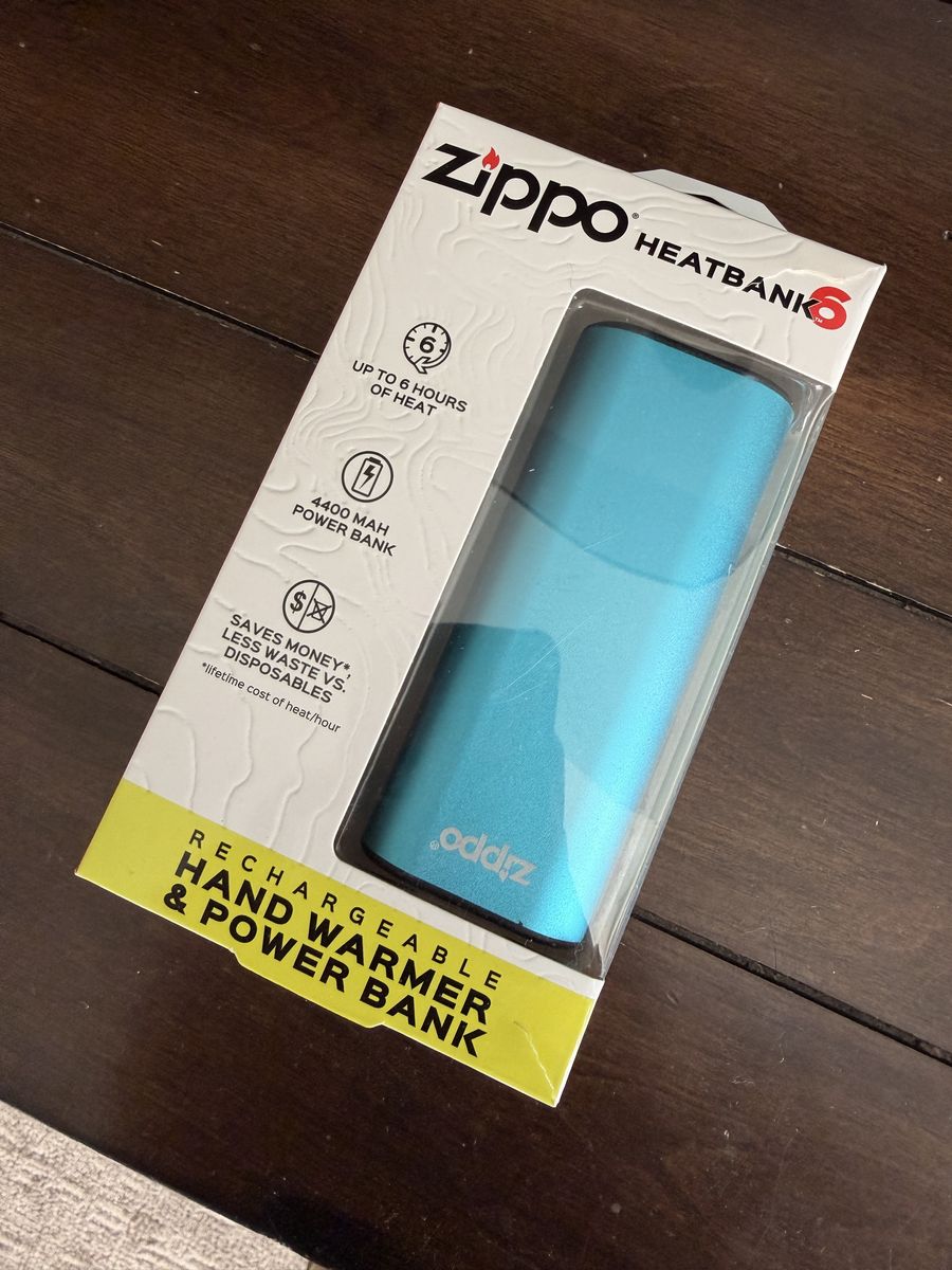 Zippo HeatBank 6 Rechargeable Hand Warmer