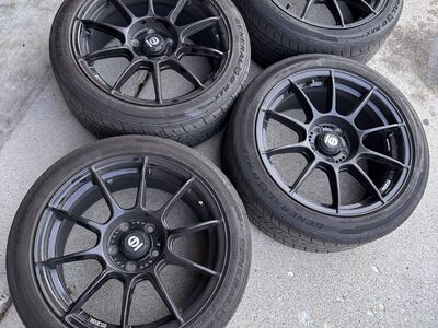 Sparco 17 Rims GeneralTires For Volkswagens 5x112