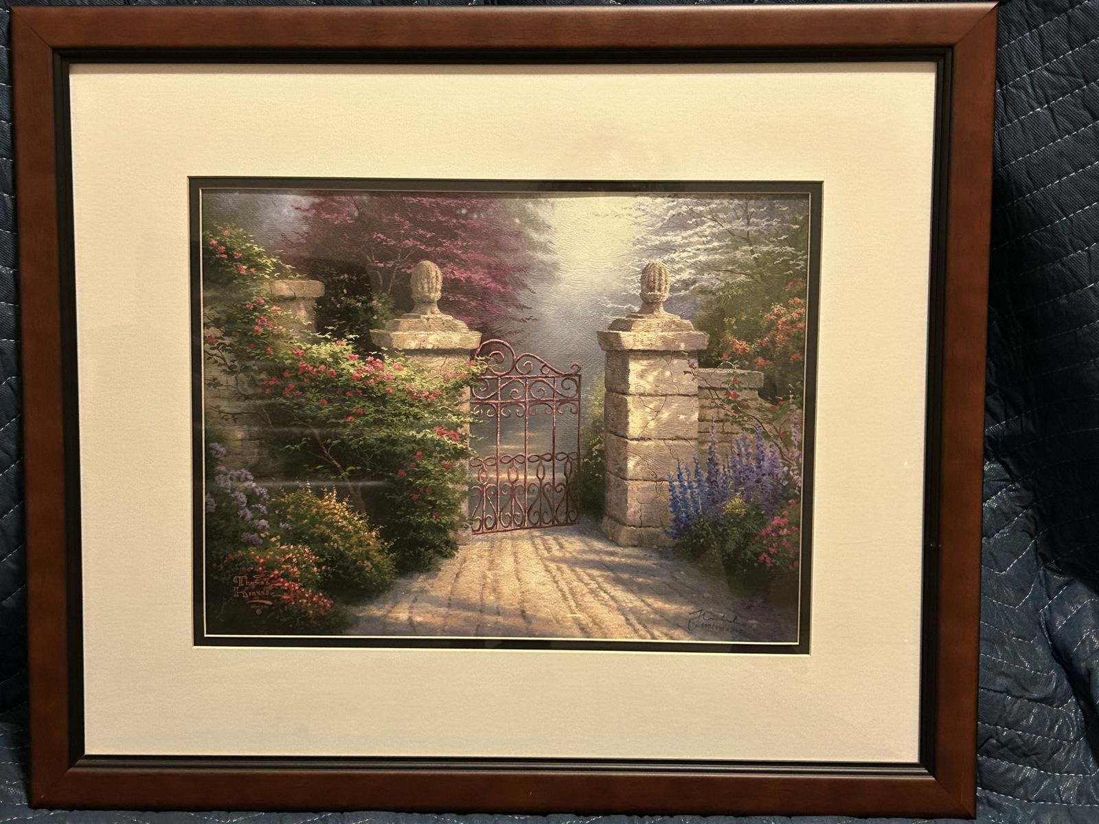 Thomas Kinkade “The Open Gate”