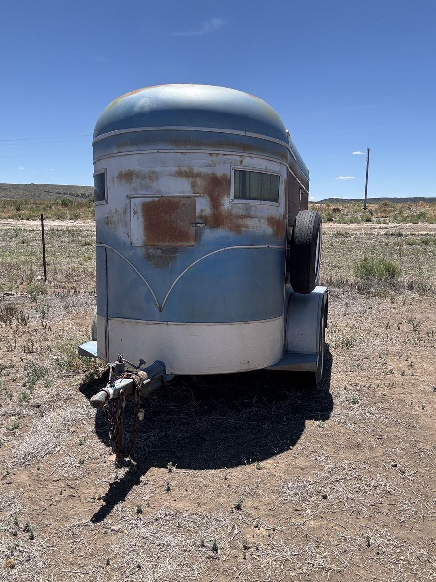2 horse trailer