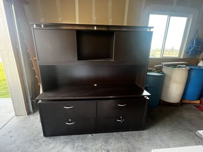 Dark Brown Credenza