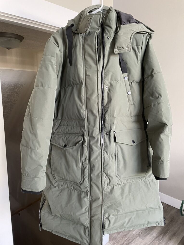 Swiss Tech Womens Ultra Long Parka Jacket Medium