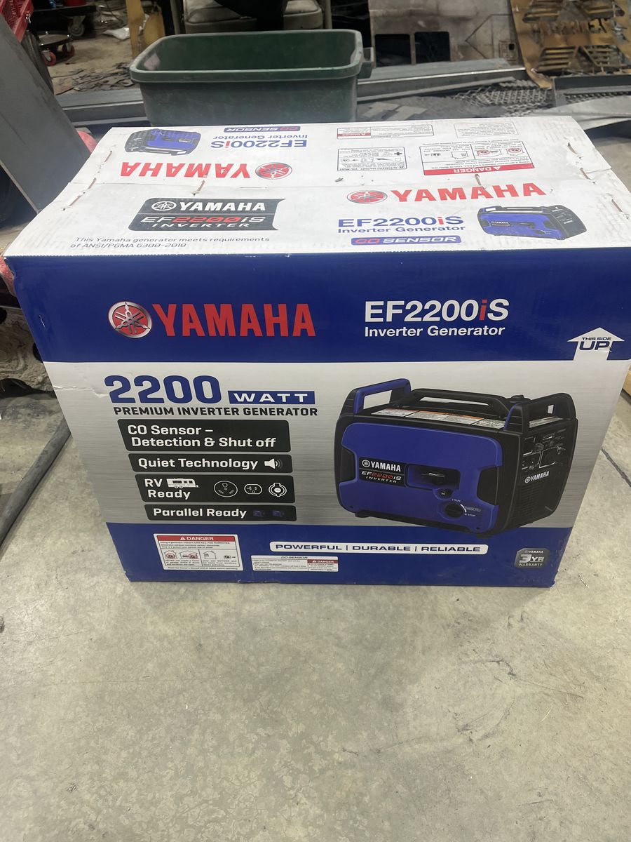 New Yamaha EF2200is Inverter Generator