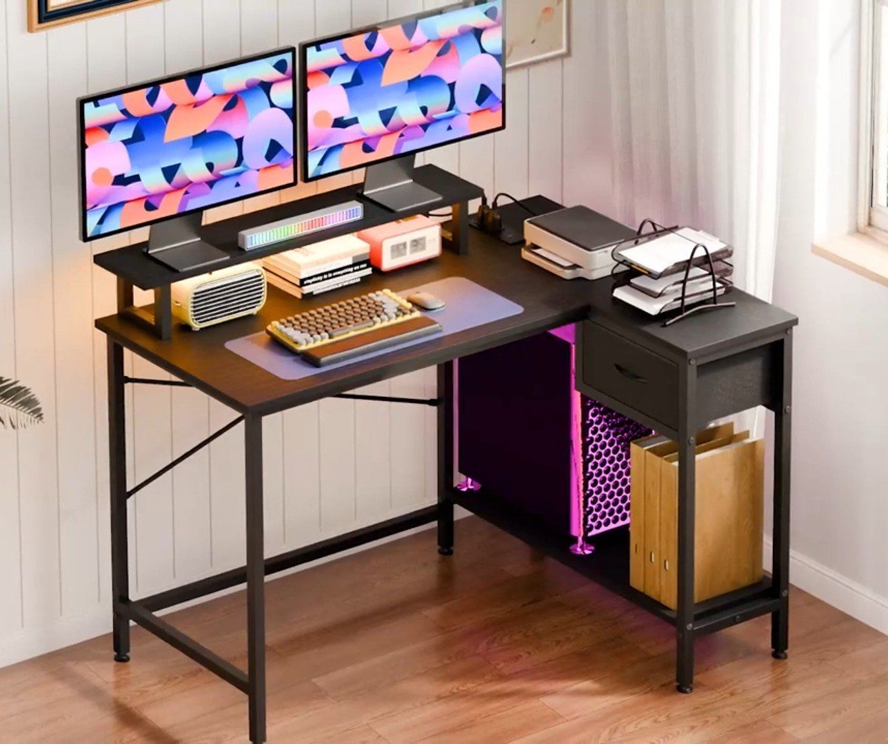 NEW L Shaped Computer/Gaming Desk