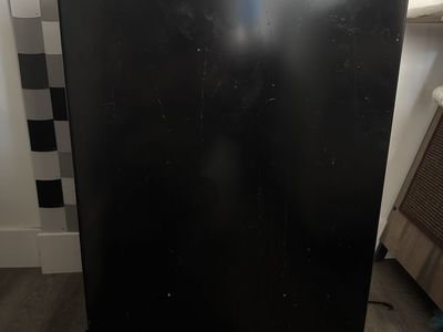Hisense Mini Fridge/Compact Refrigerator - Black, Used Condition, Works Well