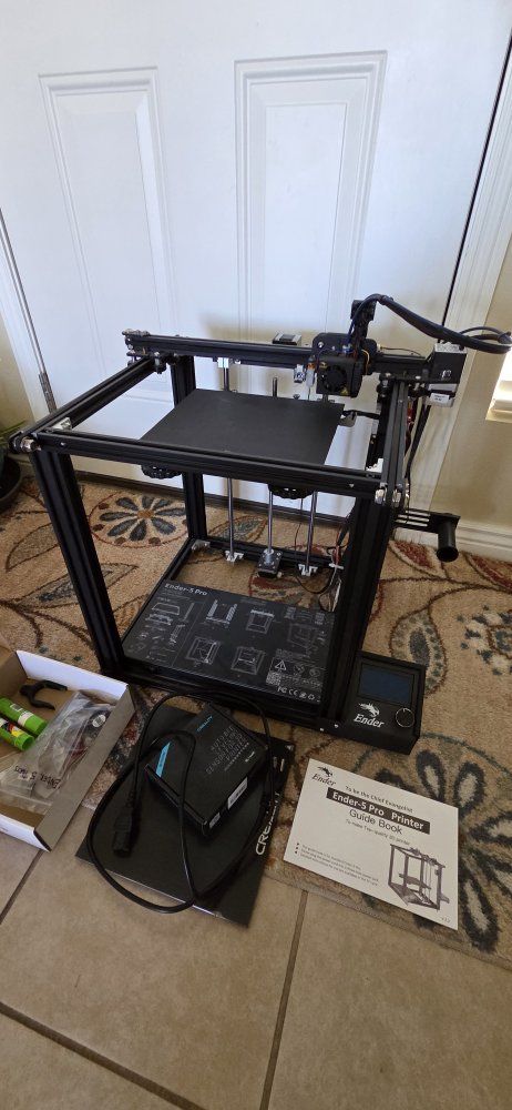Creality Ender-5 Pro 3D Printer with Guide Book and Accessories