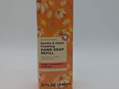 Bath & Body Works Pumpkin Hand Soap Refills 32oz