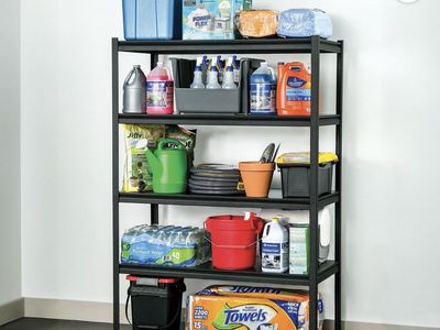 $80/each Member's Mark 5 Tier Storage Shelf, 48" W x 24" D x 72" H