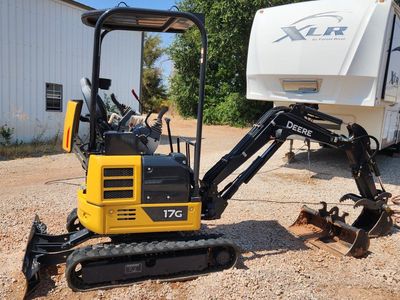 2022 John Deere 17G Compact Mini Excavator with only 168 hours!