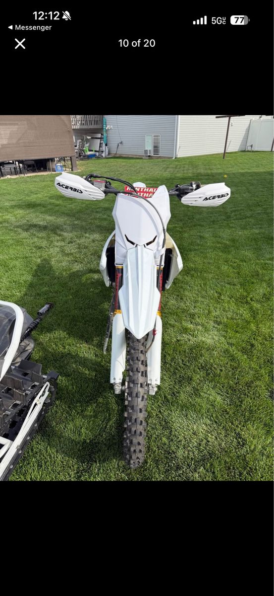 2018 RMZ450 with Timbersled kit