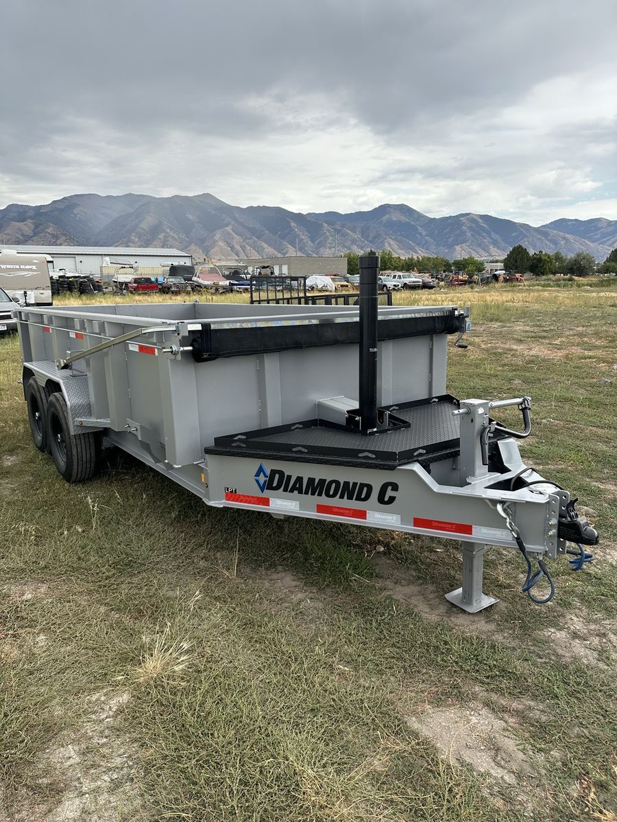 7x14 dump trailer