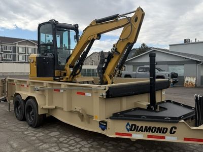 Mini Excavator + Dump Trailer – Digging & Hauling Package - Cat 3.5 Ton and dump trailer