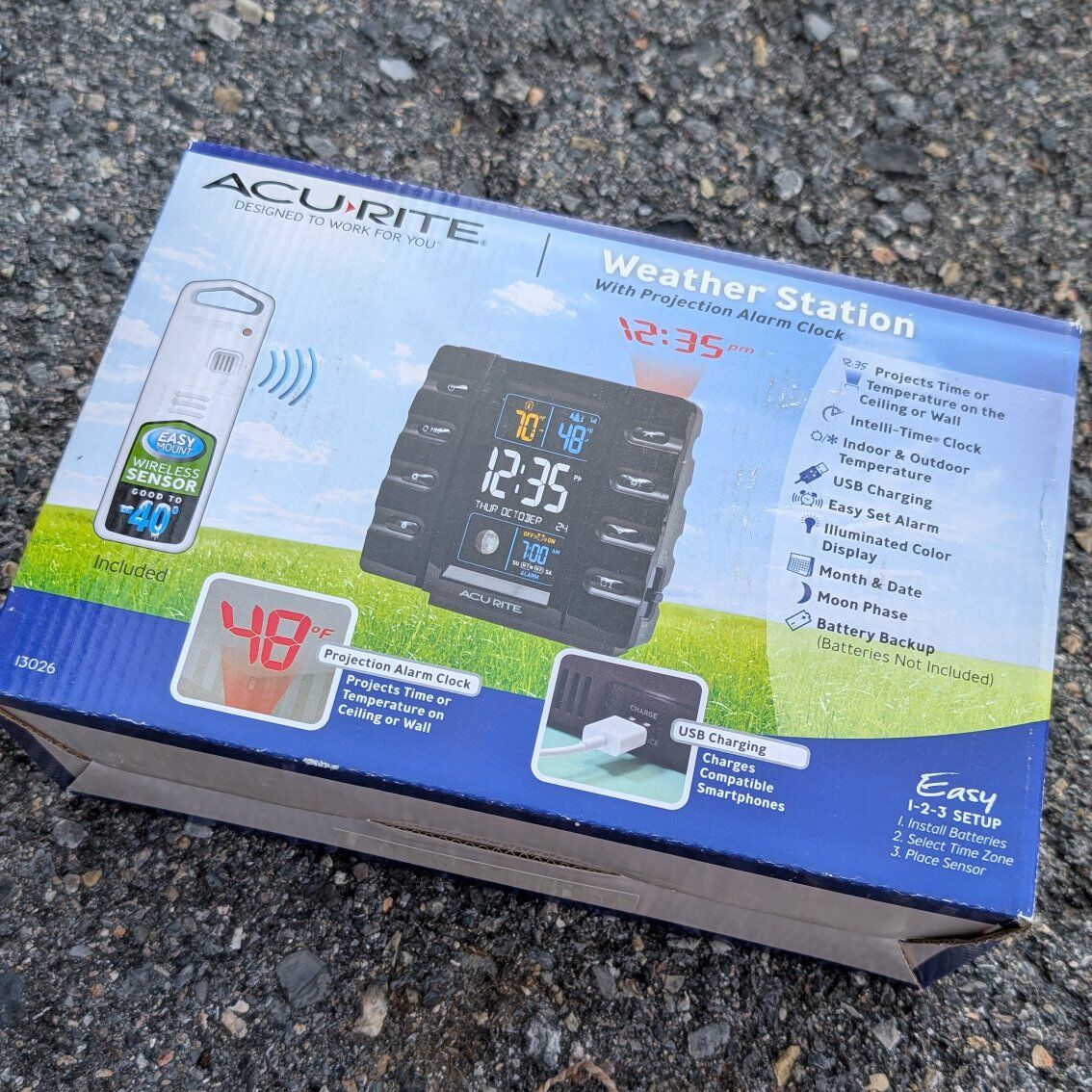 AcuRite Weather station alarm clock